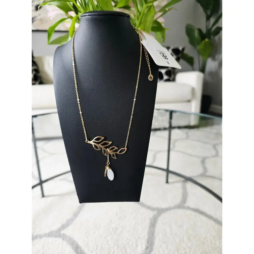 Bansri Gold Leaf Nexklace New